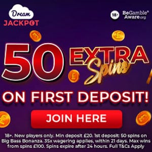 Dream Jackpot Casino Free Spins