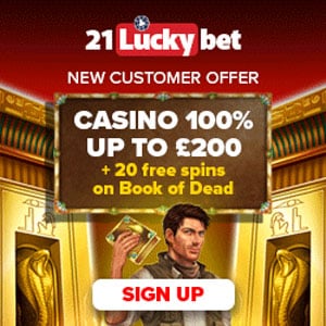 21 lucky bet casino free spins