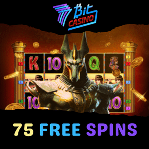 Featured image for “7Bit Casino: 75 Free Spins No Deposit on Scroll of Adventure”