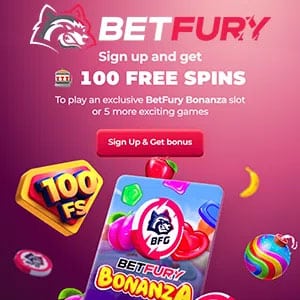 Featured image for “BetFury Casino: 100 Free Spins No Deposit Bonus”